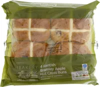 Kentish Bramley Apple Hot Cross Buns
