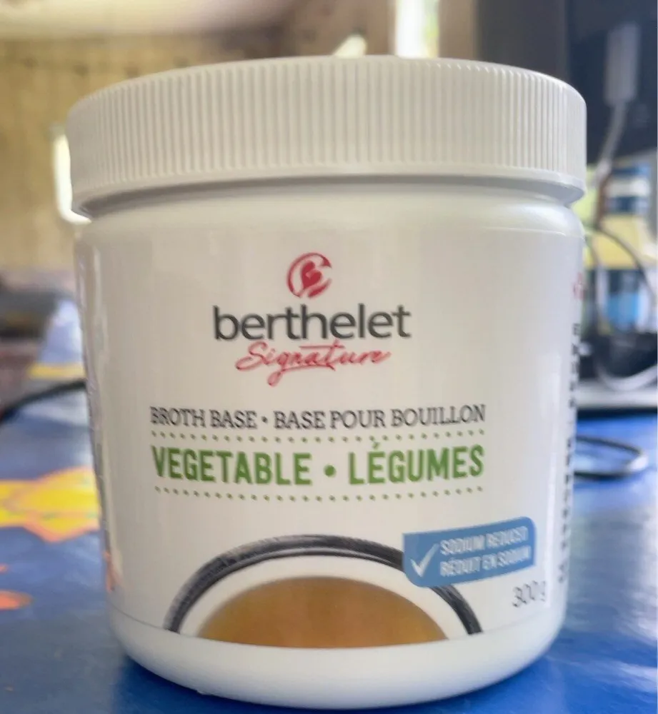 Base pour bouillon de légumes