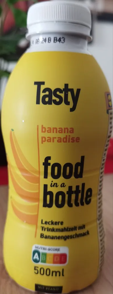 Tasty Banana Paradise foot in a bottle
