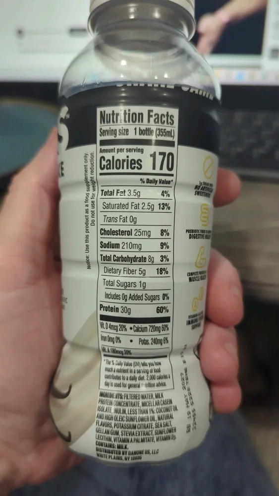 Oikos protein shake