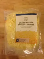 Grated English Medium Cheddar