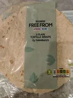Deliciously Free From - 4 plain tortilla wraps