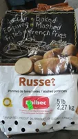 Russet pomme de terre lavé