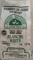 Pommes de terre blanches biologique