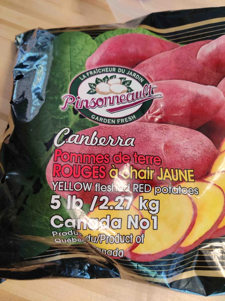 Pomme de terre rouge