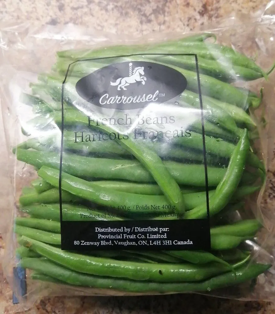 Haricots verts. Français