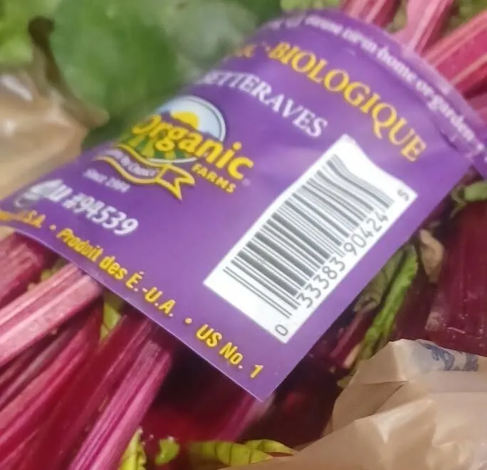 Organic Bunch Beets