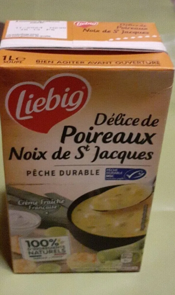 Délice de poireaux noix de St Jacques