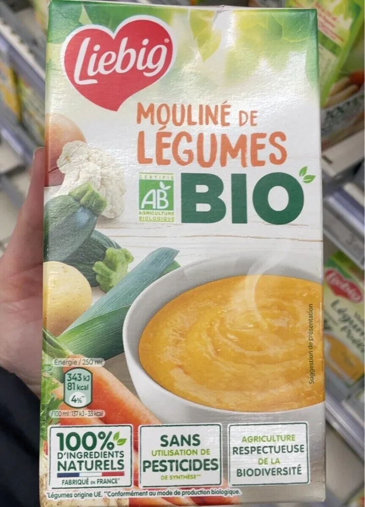 Moulinée de légumes