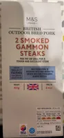 2 Smoked Gammon Steaks