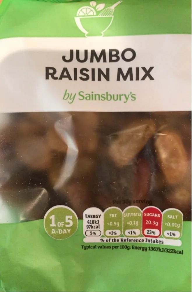 Jumbo Raisin Mix