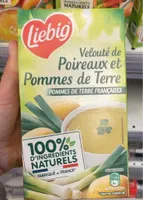 Velouté de poireaux et pilmes de terre