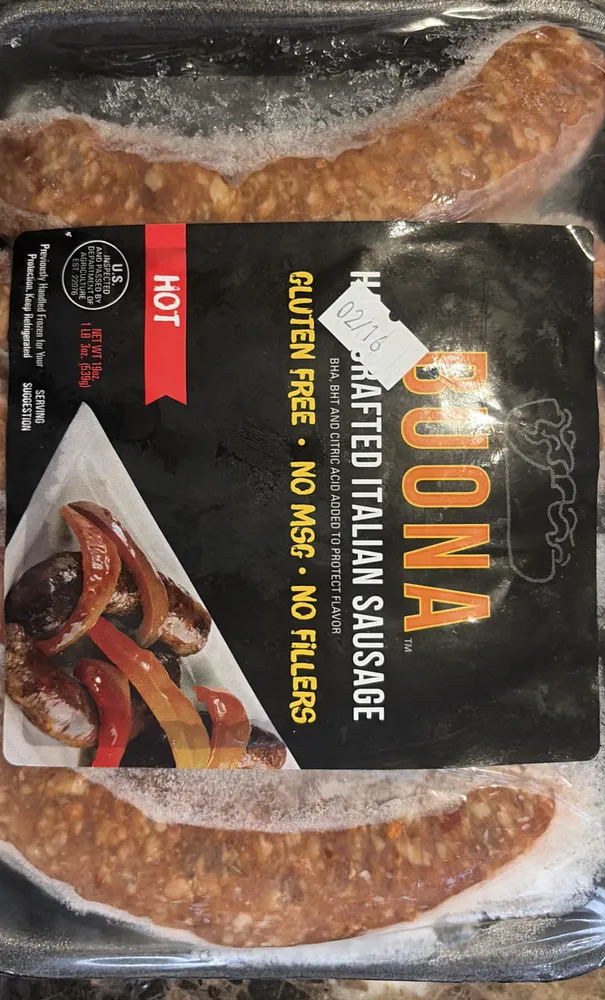 Italian sausage