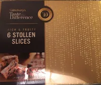 6 stollen slices