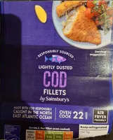 Lightly Dusted Cod Fillets