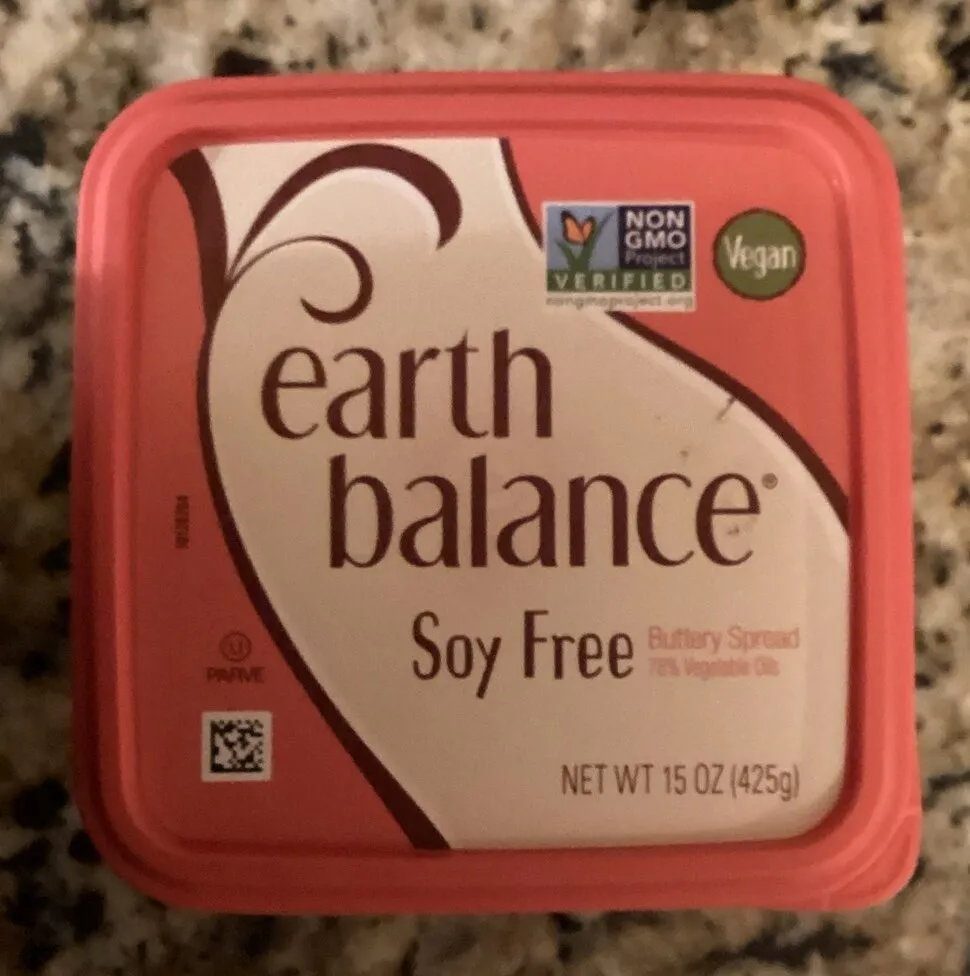 Soy Free Buttery Spread with Vegetable Oils