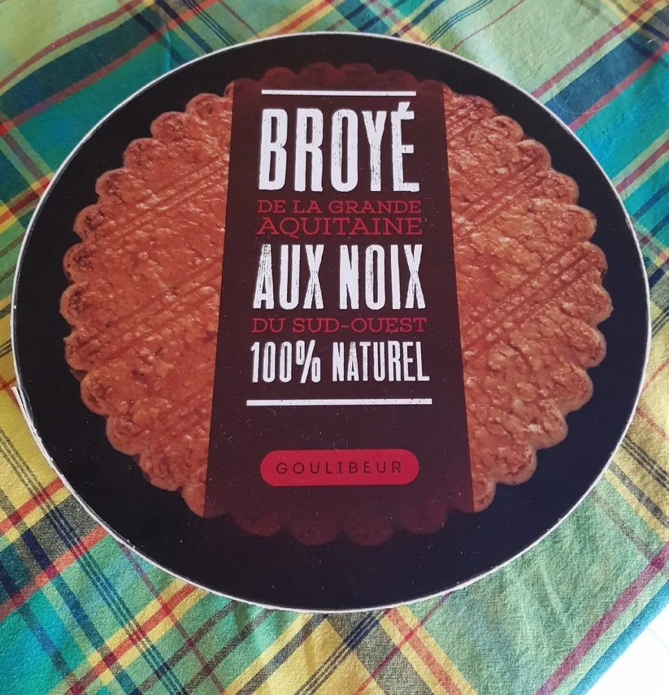 Broyé de la grande Aquitaine aux noix du sud-ouest