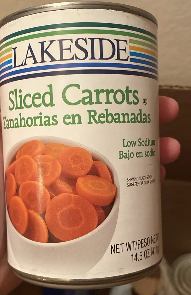 Sliced Carrots / Zanahorias en Rebanadas