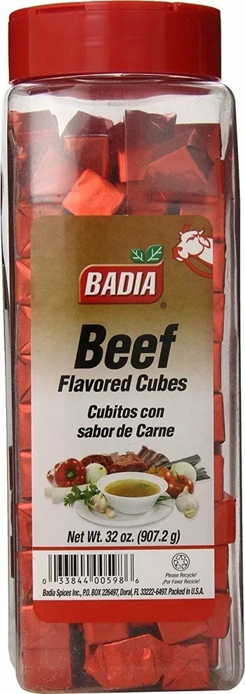 Beef bouillon powdered cubes