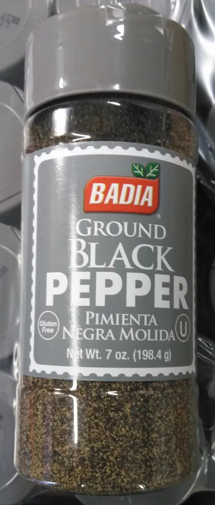 Ground Black Pepper