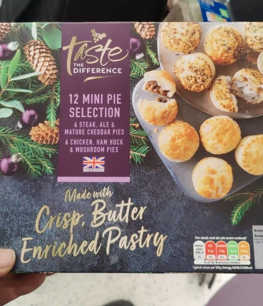 12 mini pie selection