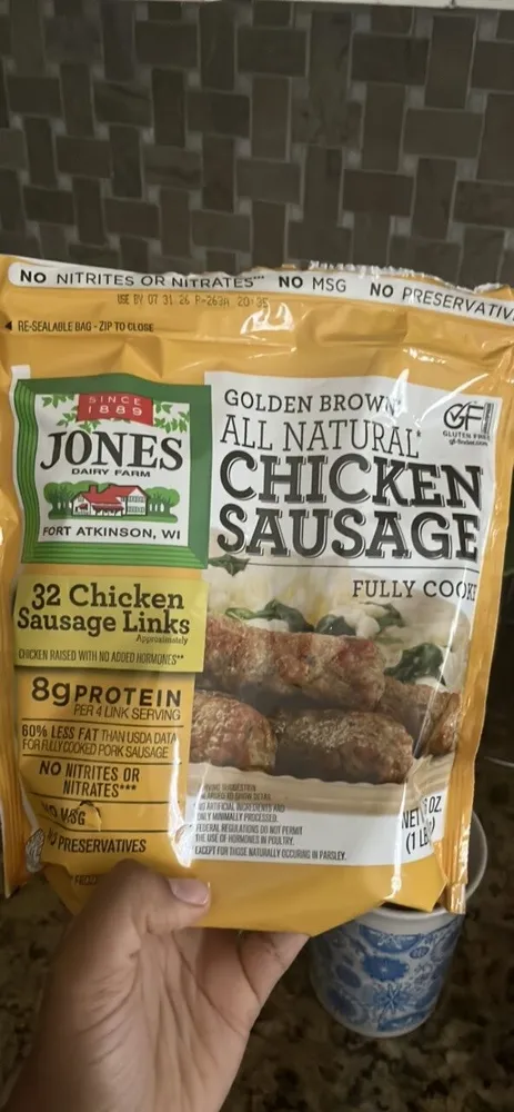 Golden Brown All Natural Chicken Sausage