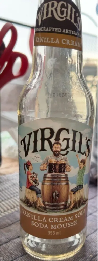 Vanilla cream soda