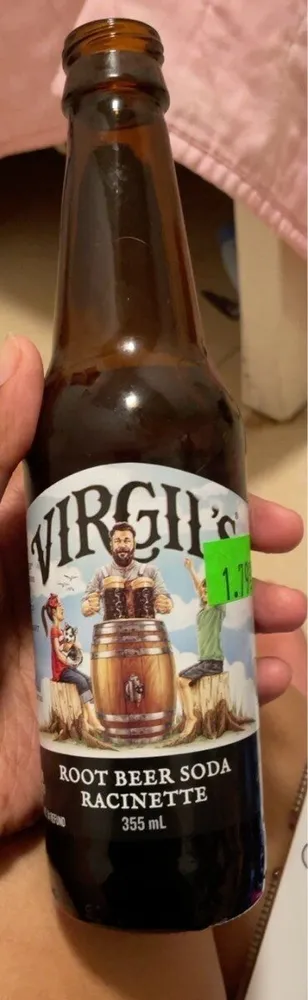 Root beer soda