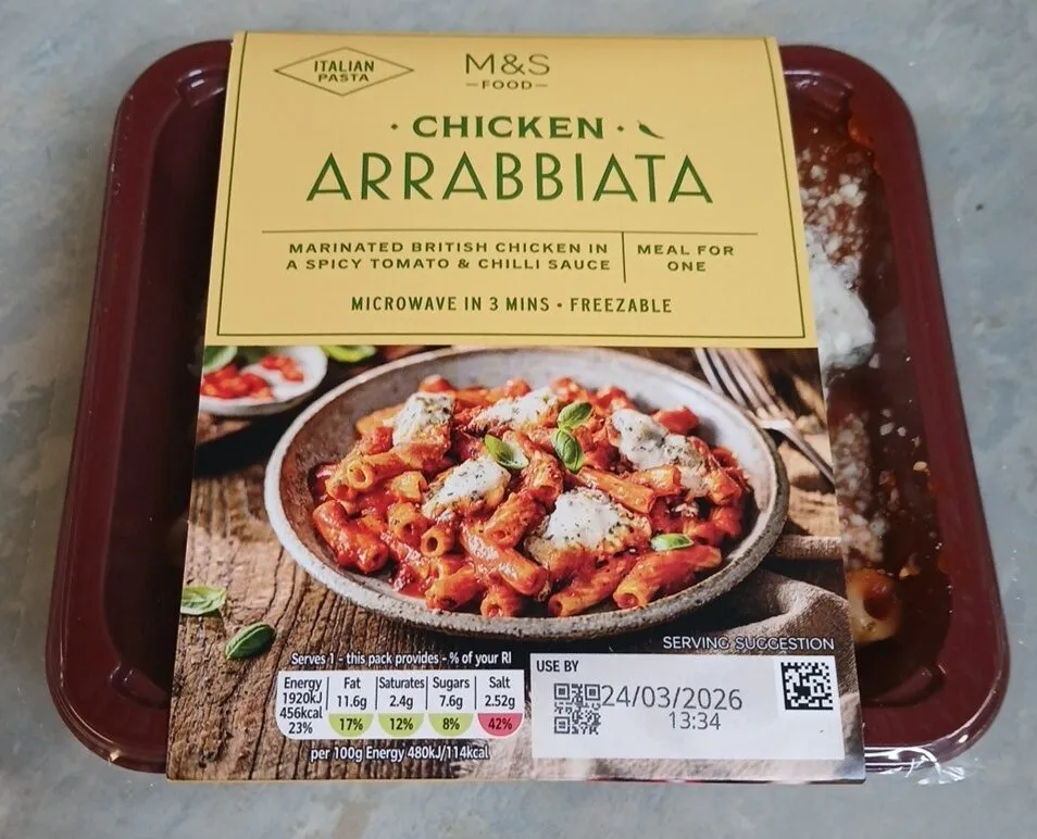 Chicken Arrabbiata