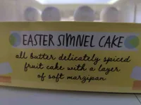 Easter simnel cake spiced all butter fruit cake