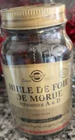 Huile de foie de morue vitamines A & D