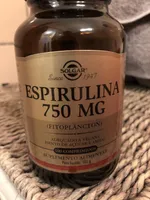 Spiruline 750MG - 100 Tablets - Solgar