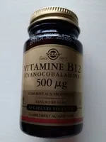 Vitamine B12 500μg - 50 Gélules - Solgar
