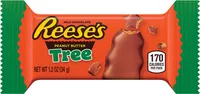Milk chocolate peanut butter tree holiday candy