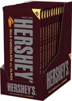 milk chocolate with almonds
