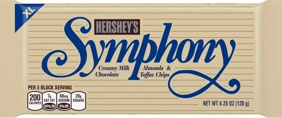extra creamy milk chocolate almonds & toffee