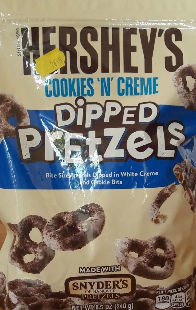 Dipped pretzels