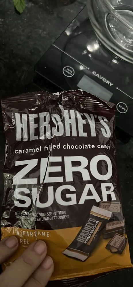 caramel filled chocolate candy