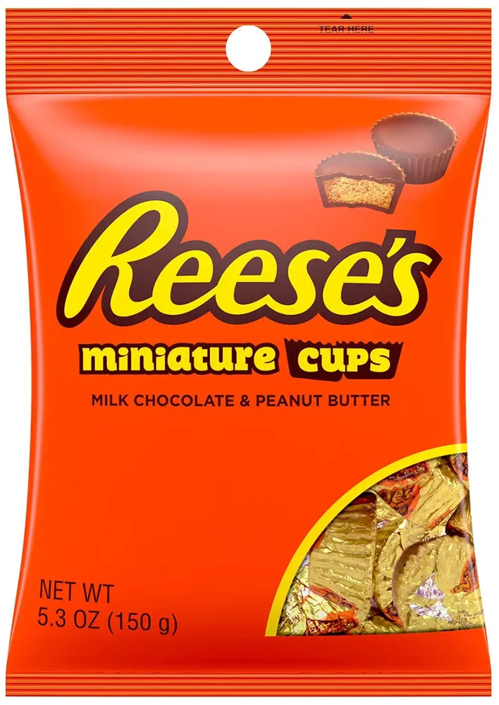 Miniature Cups Milk Chocolate & Peanut Butter