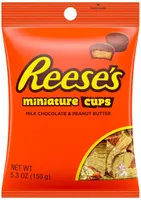 Miniature Cups Milk Chocolate & Peanut Butter