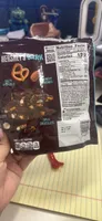 HERSHEY'S BARK MILK CHOCOLATE PIECES WITH ALMONDS AND SALTED PRETZELS