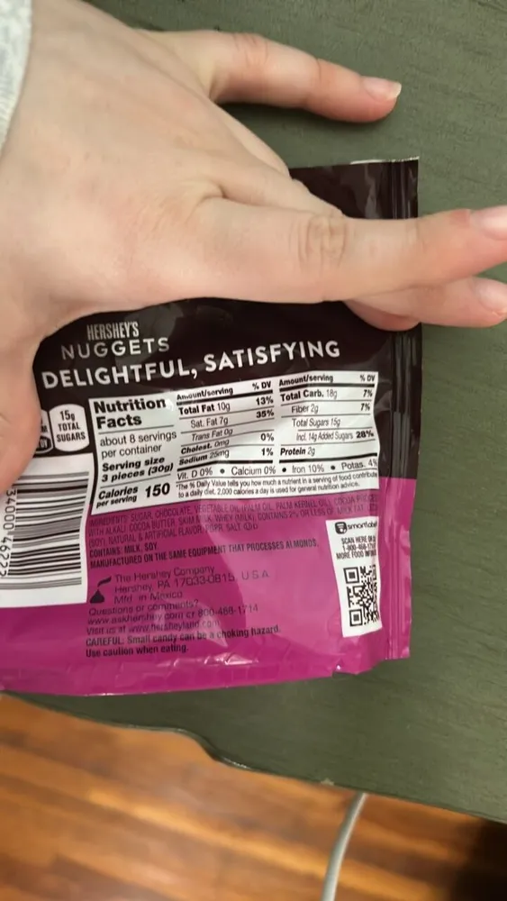 Hershey's Nuggets Dark Chocolate Raspberry