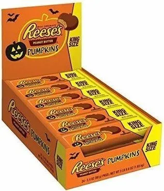 Milk chocolate pumpkins