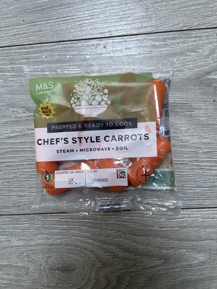 Chef's style carrot