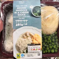 M&S -FOOD- Meal for one SMOKED HADDOCK SMOKED HADD