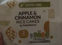 Apple et cinammon rice cake