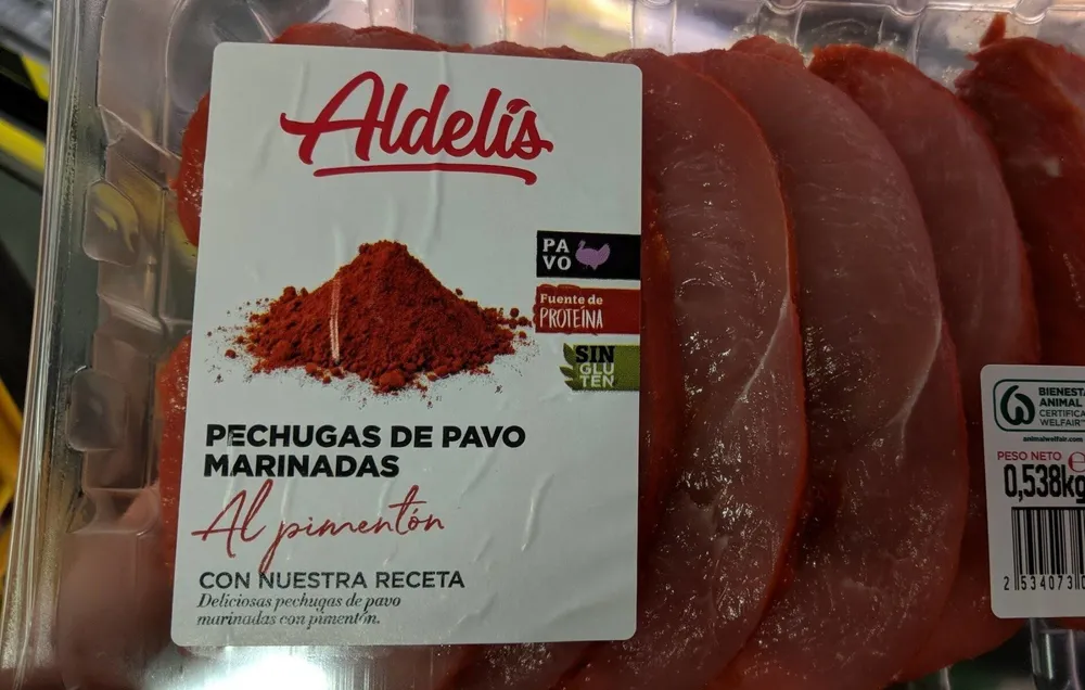 Pechugas de pavo marinadas