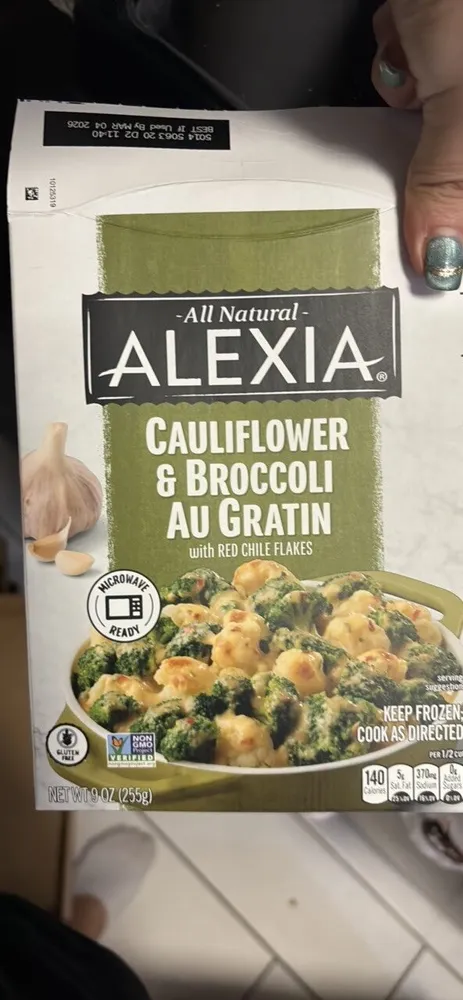 Cauliflower & Broccoli Au Gratin