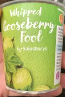 Whipped gooseberry fool