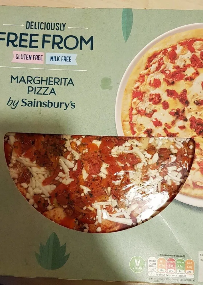 Margherita pizza